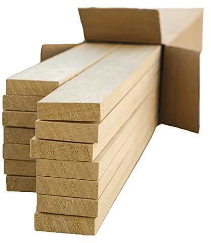 Listones de madera/1000 x 48 x 14 mm