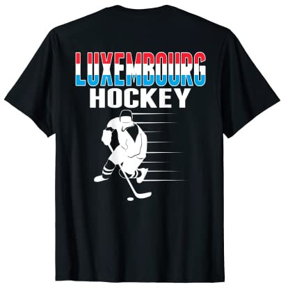 Luxemburg Eishockey Fans Trikot Luxemburg Hockey Team T-Shirt