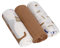 LÄSSIG Baby Mulltuch Spucktuch Puckdecke 3er Set Baumwolle 80 x 80 cm/ Heavenly soft Swaddle L Little Mateys Dog
