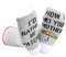 JTOUK HIMYM Geschenk TV-Serie Lover Gift I'd Rather Be Watching HIMYM Gelb Regenschirm Geschenk TV-Show-Socken HIMYM Fans Geschenk, Beobachten Sie HIMYM EU, One Size Tall
