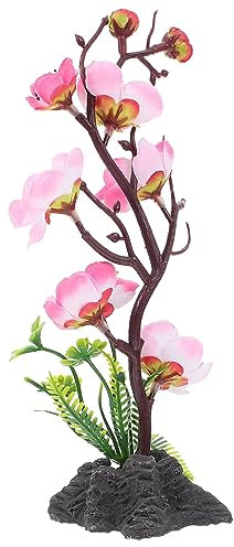 BESTonZON 1stück Sushi Deko-Accessoire Japanische Geschirrdekoration Mit Lebensechten Blumenmotiven Für Kreative Servierplatten Für Sushi-Liebhaber Und Restaurantdekoration