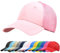 Baynetin Baseball Kappe Unisex Klassisch Verstellbar Atmungsaktive Sportlicher Sonnenschutz Basecap Atmungsaktive Masche Freizeit UV Baseballmütze (Hellrosa)
