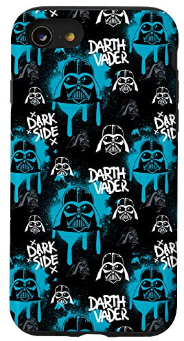 iPhone SE (2020) / 7 / 8 Star Wars Darth Vader Dark Side Paint Drip Street Art Case