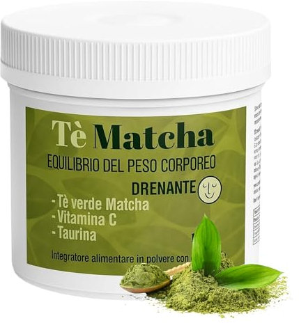 Tè Matcha Premium Ultra Concentrato di alta qualità | 100gr Tè verde in polvere con Taurina e Vitamina C Tè Matcha biologico di qualità Naturale - AlohaLabs