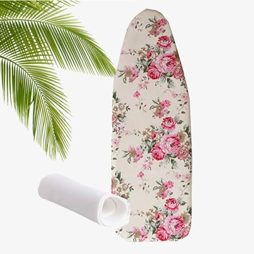 Homes Ironing Board Covers With Thick Padding 92X33 97x33 110x35 122x38cm Full Size Ironing Board Cover And Pad Ease Of Use And Installation Cuts Ironing Time In Half ( Color : D , Size : X-Large(120x