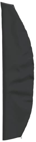 LXYZWRW Housse de protection pour parasol de jardin 420D Oxford Noir 280 x 30/81/45 cm