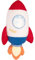 champracer Plüschtier Astronaut Kawaii Kuscheltier, Super Soft Plüsch Kissen Kissen Spielzeug, Weltraum Plüschtiere für Kinderzimmer Jungen Mädchen Weltraum Plüschtiere (Rakete)