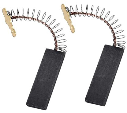 2PCS Motorkohlen Kohlebürsten Ersatzteile für die Reparatur von Waschmaschinen von Bosch Siemens Constructa passend wie 605694 00605694 für Waschmaschine und Waschtrockner