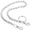 Tyqour 60cm Punk Hose Kette Hip Hop Punk Wallet Chain, Hosenkette Herren Schlüsselkette mit Karabiner Metall Jeans Kette, Gothic Geldbörsenkett für Jeans Brieftaschen DIY Tascheherstellung Herren