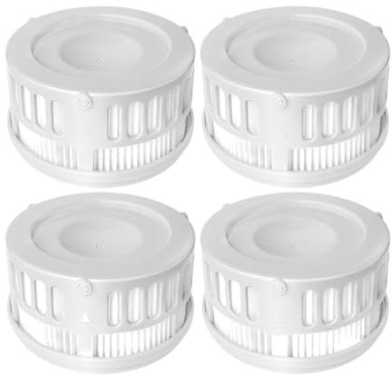 Staubsauger-Zubehör-Filter, kompatibel mit Xiaomi Mijia G11/K10 Pro kabellosem Staubsauger, hocheffizienter Filter, Ersatzteile für Xiaomi (4 Stück)