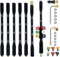 10 pièces rallonge de nettoyeur haute pression avec adaptateur compatible pour Karcher K Series, 4000PSI Tools, 1/4 Inch Quick Connect, avec 6 embouts de buse