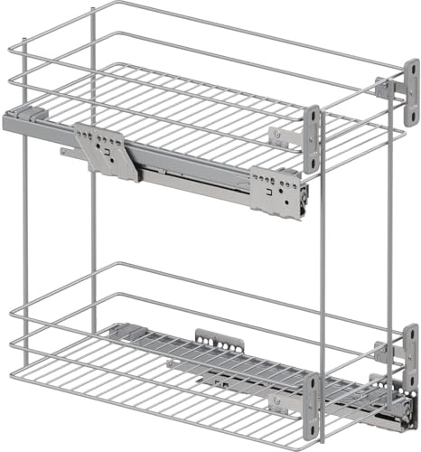 VS SUB Rack Unterschrankauszug Classic KB 300 mm Silber