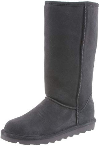 Bearpaw ELLE TALL, Damen Schlupfstiefel, Grau (Charcoal 030), 39 EU (6 UK)
