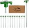Large Heavy Duty Storm Proof Tent Pegs, Galvanised Steel Rust Proof – These Stakes are Ideal for a Hard and Rocky Ground for Camping Tents, Gazebos and Gardening (12 Rock Pegs)