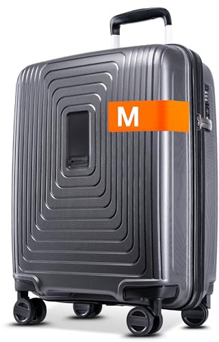 Cocoono Premium Handgepäck Koffer 55x40x25cm - passend für Ryanair, Lufthansa, Eurowings und co. I 40L Handgepäck Koffer mit sanften Rollen und praktischem TSA Schloss, Reisekoffer