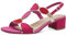 MARCO TOZZI Sandali Donna con Tacco con Cinturino Regolabile Vegani, Rosa (Pink Comb), 39 EU