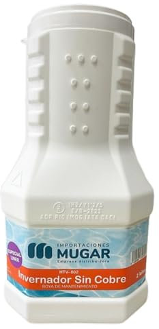 Mugar- Dosificador de Cloro Flotante Especial Liner de 2kg- Invernada Especial Liner de 2 Kg- Invernaje Sin Cobre 2kg (2)