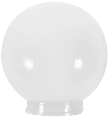 DOITOOL Globe Lamp Shade Spherical White Acrylic Lampshade