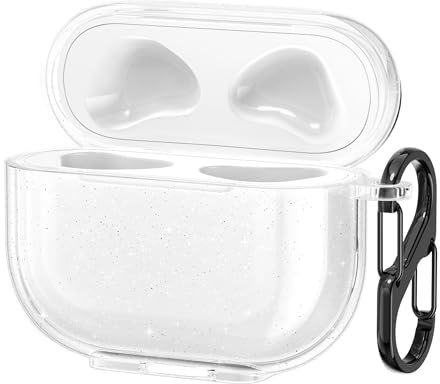 kwmobile Custodia Compatibile con Apple AirPods 3 Cover - Protezione Astuccio Cuffie Wireless - Cover Resistente in Silicone TPU - trasparente