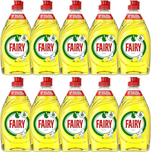 Fairy Original Lemon Washing Up Liquid with LiftAction 10 x 320ml Box Pack