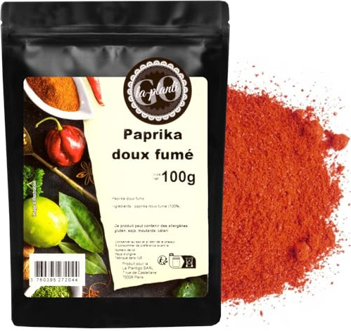 Paprika doux fumé - LA PLANTIGO (100 g)