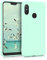 kwmobile Custodia Compatibile con Xiaomi Redmi 6 Pro/Mi A2 Lite Cover - Back Case per Smartphone in Silicone TPU - Protezione Gommata - menta matt