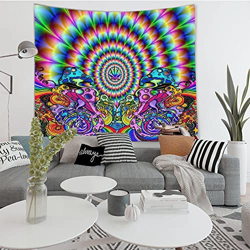 Tapestry Hippie Wandteppich, Morbuy Tapisserie Mandala Design Motiv Wandbehang Wandtuch Tischdecke Meditation Strandtuch Yogamatte Wall Home Décor (130 x 150cm,Hippie 5)