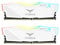 TEAMGROUP Team T-Force Delta RGB DDR4 Gaming Memory, 2 x 16 GB, 3600 MHz, 288 Pin DIMM, White