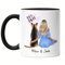 Kiddle-Design Propriétaire de chien Mug Noire Personnalisé Cadeau pour maman de chien Amoureux de chien Propriétaire de chien Femme Dog Mom Ami de chien Animal domestique & maître