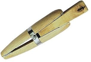 zalati Wooden Ring Clamp Jewellry Clip Tool for Jewelry Making Stone Setting Engraving Repair - 7 inches