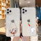 Pnakqil 2 Stück Hülle für iPhone 7/8 SE 2020 2022 4.7, Durchsichtig HandyHülle mit Tier Aesthetic Motiv Mode Chic Muster, Transparent Silikon TPU Stoßfeste Bumper Schutzhülle für Mädchen, 04