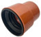 KG Übergang 124 x 110 Gussrohr PVC-U Verbinder | Anschlussstück | Anschluss | mit Dichtung | für externe Entwässerungssysteme | Gummidichtung | Abwasser Installation | Kanalrohrsystem