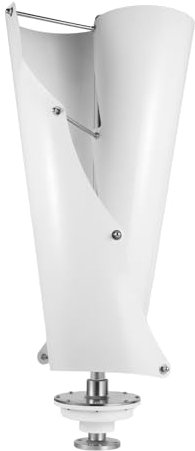 SICHENSH 400W Vertikale Windgenerator, Windrad Stromerzeugung, Windkraftanlage mit Stromlinienförmiges Design, Windturbine Vertikal, Dreiphasiger Windrad Windturbine