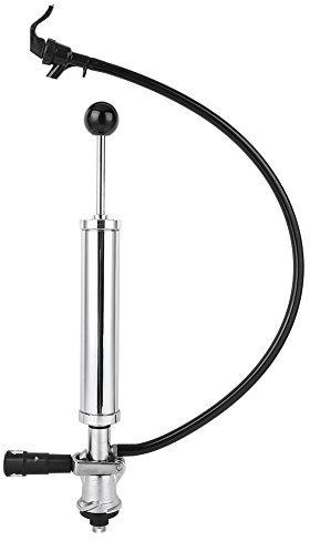 Pompe à Bière de Pique-nique Robuste de 8 Pouces, Robinet de Fût de Bière en Acier Inoxydable, Pompe Chromée, Brassage à Domicile, Fabrication de Vin, Autres Outils Manuels