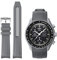 REBANDACE Strap for Omega MoonSwatch Watch, 20mm Curved Soft Silicone Hollow Out Strap for Men & Women