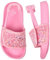 Dream QuanZhou Pantofole Estive bambina Scarpe da Spiaggia Bambini Ragazze Antiscivolo Leggere Infradito e Ciabatta e Piscina Morbido Gomma Pantofole da Bagno Interno da Esterno Sandali 22 Rosa