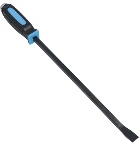 18 Inch Fully Hardened Square Pry Wrecking Bar with Angled Head Fully Hardened