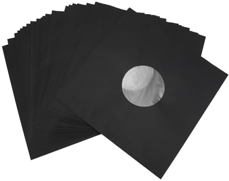 Asixxsix Pochettes de disques vinyles Pochettes d'album vinyles Rangement de disques Cadres d'album pour Étui pour Étui