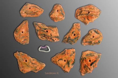 Move-it-Climbingholds Sandstone XL Klettergriffe XL, Farbe:neon gelb