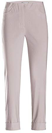 Stehmann Igor-688 7/8 Damenhose in High-Tec-Cotton Farbe Kalk, Größe 36