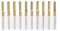 10pcs 3.175mm Fraise au Carbure 1/8 Tige Titane Enduit CNC PCB Gravure Cutter Peu