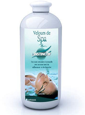 Camylle - Velours de Spa L'Instinctif - Fragrance à base d'Huiles Essentielles 100% Pures et Naturelles pour Spa - Avec un parfum Langoureux et Oriental - 1000ml