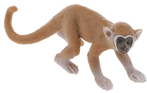 Perfeclan Bauernhoftiere Figur Spielzeugfigur Wildtier Spielfiguren Spielzeug Tier Modell, Eichhörnchen-AFFE, 6,5 x 2 x 3cm