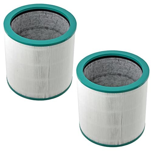 SPARES2GO HEPA Filter Compatible with Dyson AM11 TP00 TP02 TP03 Pure Cool Link Tower Air Purifier Fan (Pack of 2)