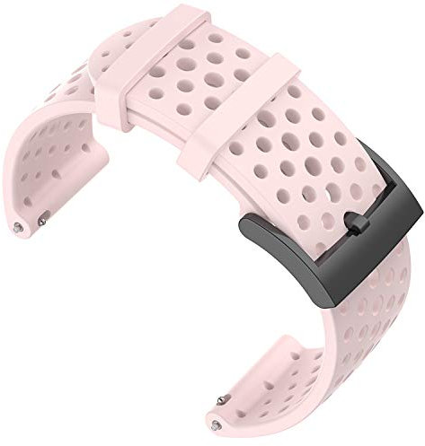 Shieranlee Armband für Suunto 9 Spartan/Suunto 7 Strap, 24MM Ersatz Silikon Uhrband Sport Uhrenarmbänder für Suunto 9/Suunto D5/Suunto Spartan Sport Wrist HR/Suunto 9 Titanium
