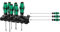 Wera Kraftform 300 Screwdriver Set 8 Piece & 335/350/355/3 Kraftform Plus Extra-Long Screwdriver Set, PH/PZ/SL, 3pc, 05347735002