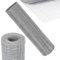 Bakaji Rete Metallica Elettrosaldata Altezza 100 cm Lunghezza 10 MT Maglia 6 x 6 mm Zincata per Recinzione e Gabbie Animali in Metallo Bricolage Fai da Te Voliera Giardinaggio