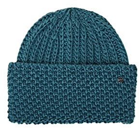 ESPRIT Damen 112EA1P306 Beanie-Mütze, 460/DARK Turquoise, Standard