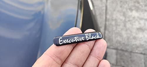 3D Gel Silikon Executive Schwarz Limited Edition Badge Car Panel Karosserie Selbstklebend Emblem Aufkleber Fahrzeug Auto Tuning Emblem