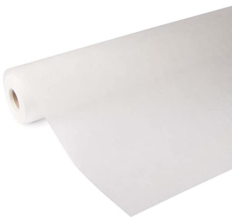 Fresco Vorgestrichen Glasfaservliestapete Rauten Weiss 25mx1,03m (160g/m2) | Tapeten Wohnzimmer, Wandverkleidung Weiß 2500 x 103